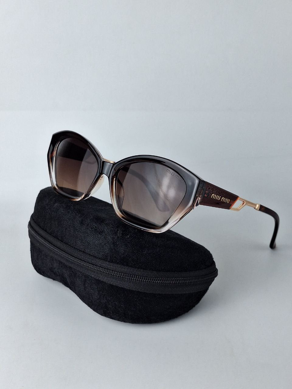 Oversized Geometric Sunglasses – Polarized