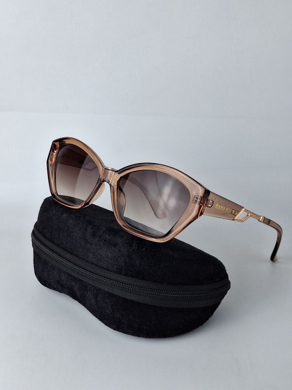 Oversized Geometric Sunglasses – Polarized