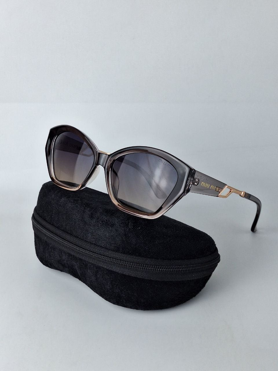 Oversized Geometric Sunglasses – Polarized