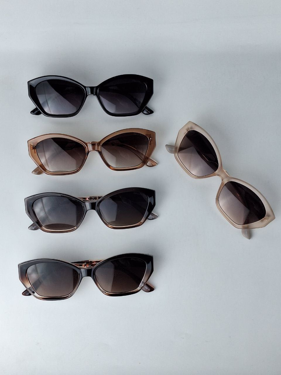 Oversized Geometric Sunglasses – Polarized