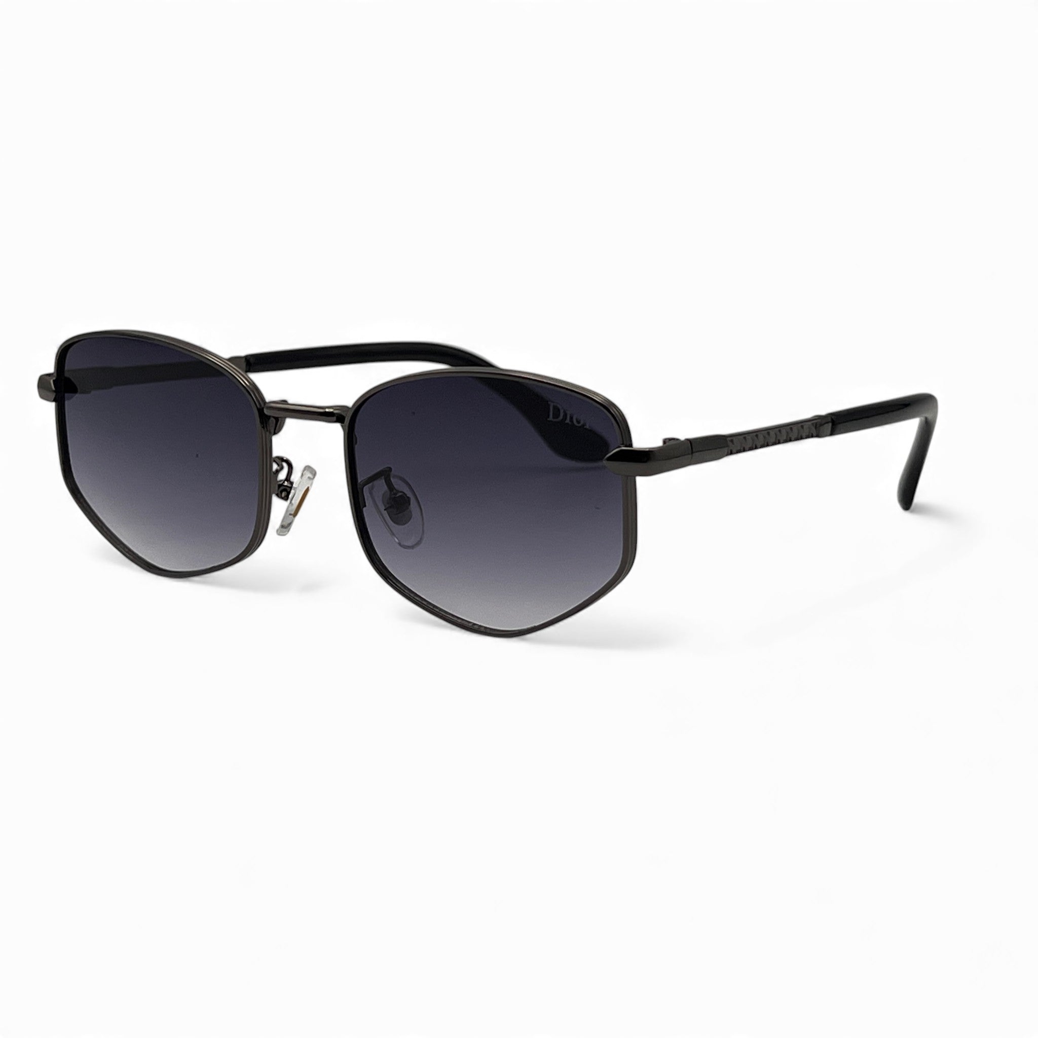 Hexagon Metal Sunglasses