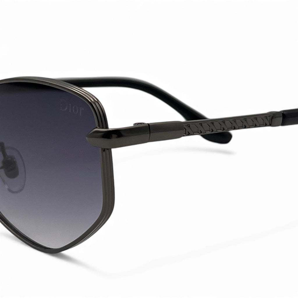 Hexagon Metal Sunglasses