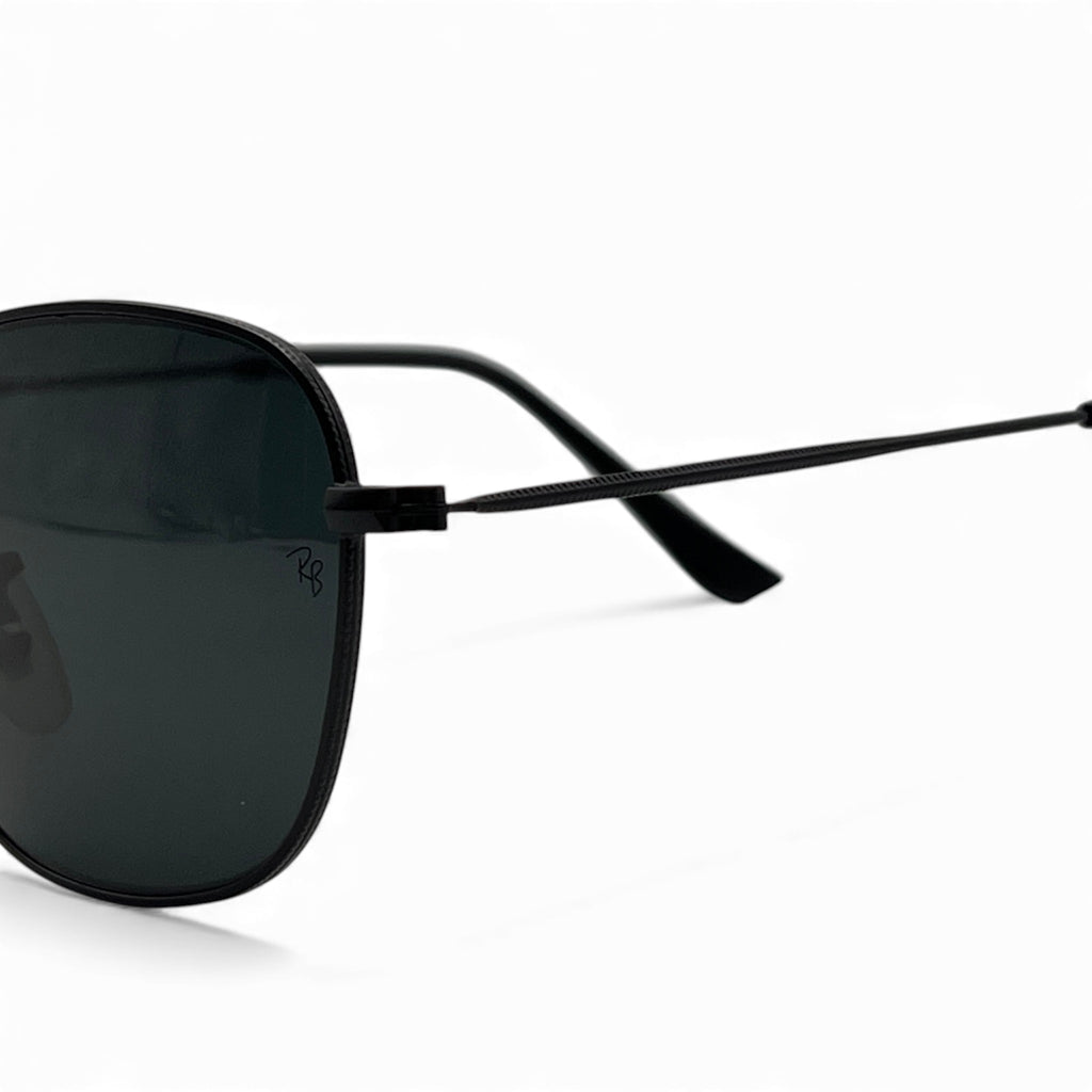 Classic Square Metal Sunglasses – Polarized