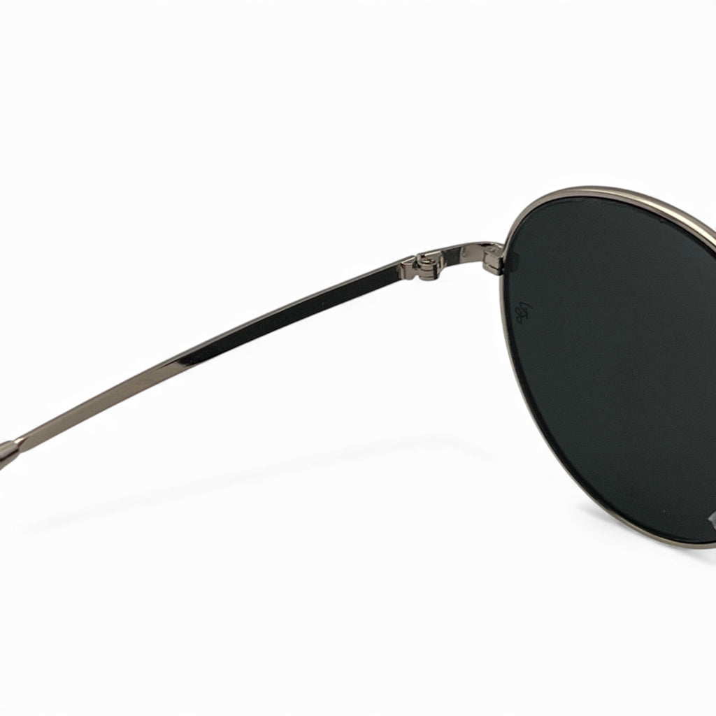 Classic Round – Polarized Metal Sunglasses