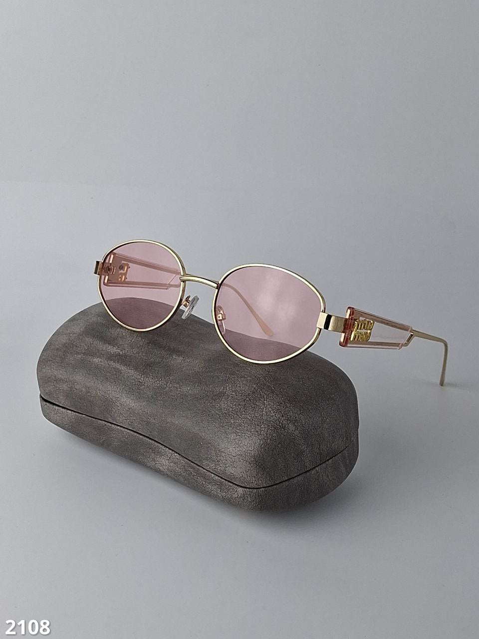 Oval Metal Frame Sunglasses – Gradient & Solid Lenses | Unisex